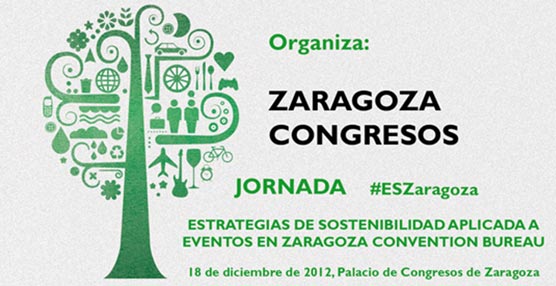 El Palacio de Congresos de Zaragoza acogerá la jornada ‘Estrategias de Sostenibilidad aplicada a eventos’.