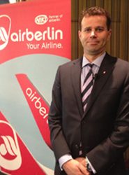 El nuevo director de airberlin para España y Portugal, Paul Verhagen.