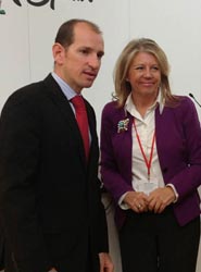 La alcaldesa de Marbella, Ángeles Muñoz, en Fitur.