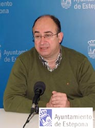 El concejal de Hacienda de Estepona, Manuel Aguilar.