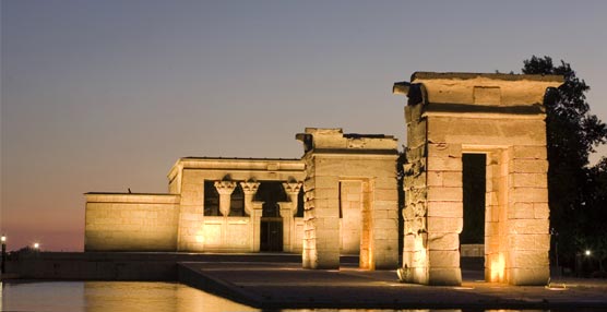 El Templo de Debod estuvo incluido en el recorrido realizado por el bus turístico Madrid City Tour.
