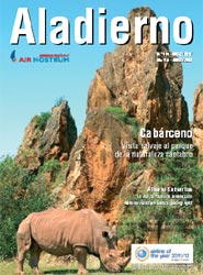 Un número de la revista Aladierno.