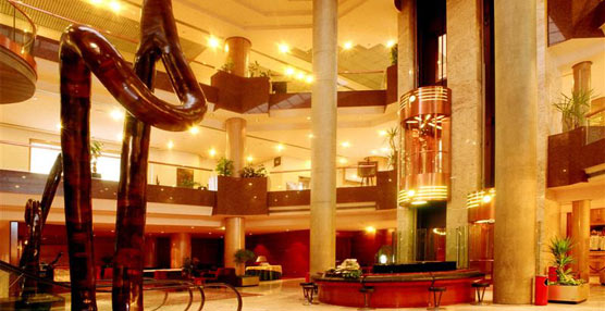 Una de las estancias del hotel.