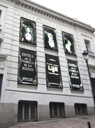 Fachada del Palacio de Neptuno.