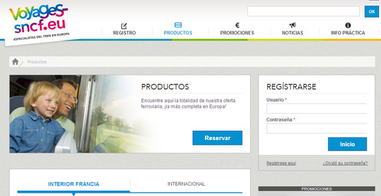 La nueva ‘web’, disponible en diez idiomas, permite acceder a un mayor número de ofertas.