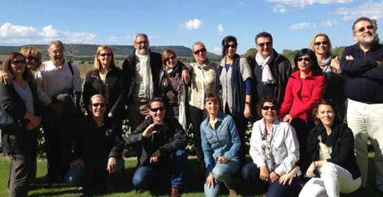 El grupo de 'travel managers' invitados al viaje de familiarización de Valladolid.