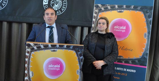 La presentación de ‘Alcalá Ciudad de Congresos-Alcalá Meeting’ que se realizó en el Círculo de Bellas Artes.