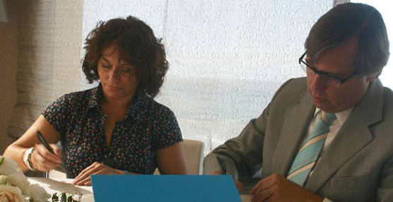 Imagen de la firma del acuerdo.