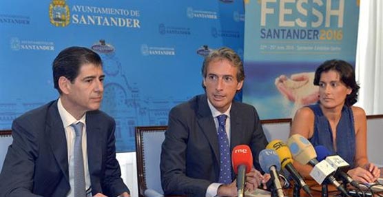 Presentación del congreso por el alcalde de Santander, Iñigo de la Serna.