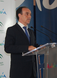 El consejero de Turismo y Comercio de la Junta de Andalucía, Rafael Rodríguez.
