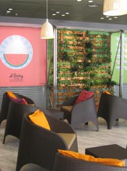 La nueva cafetería del Palacio Municipal de Congresos de Madrid.
