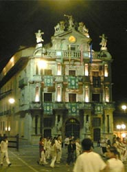 El Ayuntamiento de Pamplona.