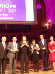 Momento de la premiación.