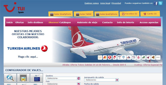 El ‘portal’ pone a disposición de los agentes de viajes y clientes la oferta de más de diez aerolíneas.