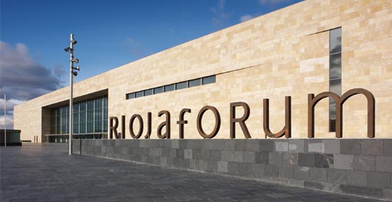 Entrada principal del Palacio de Congresos y Auditorio de La Rioja, Riojaforum.