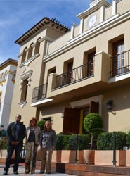 La visita de la alcaldesa al nuevo hotel de Fuengirola.
