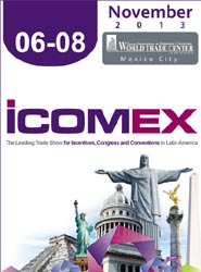 Cartel de la feria ICOMEX 2013.