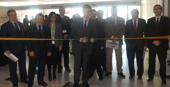 El próximo presidente de ACAV, Martí Sarrate, ha inaugurado el Salón TurNexo Catalunya.