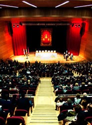 El auditorio del Palacio de Congresos ‘El Greco’ de Toledo.