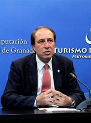 El diputado delegado de Turismo de Granada, Francisco Tarifa.