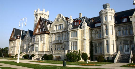 El Palacio de la Magdalena de Santander.