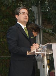 El presidente de la Oficina de Congresos de Murcia, Jesús Pacheco.