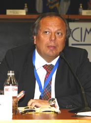 El presidente del ICTE y de Miembros Afiliados de la OMT, Miguel Mirones.
