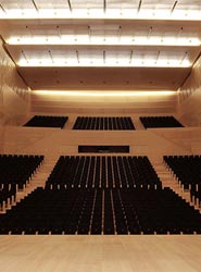 El auditorio del Palacio de Congresos de Girona.
