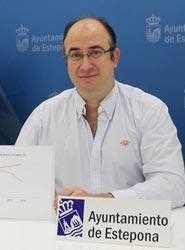 El concejal de Hacienda de Estepona, Manuel Aguilar.