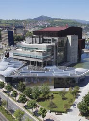 El Palacio Euskalduna de Bilbao.