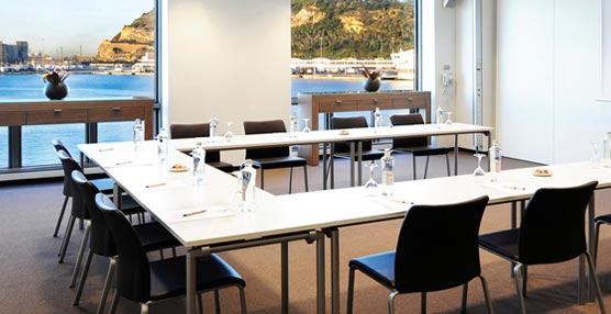 Una sala de reuniones del World Trade Center Barcelona.