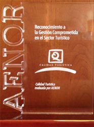 El reconocimiento de Aenor al Palacio de Congresos de Canarias.
