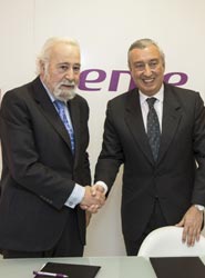 Luis Eduardo Cortés y Julio Gómez-Pomar Rodríguez.