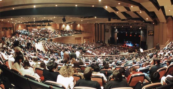 Andalucía es la Comunidad con más espacios. En la imagen, el auditorio del Palacio de Congresos de Granada.