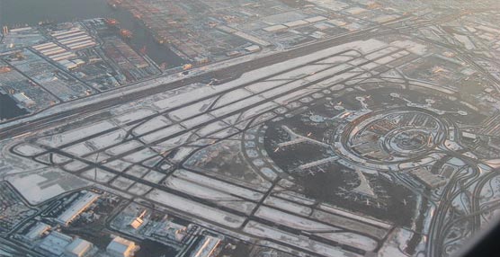 El Aeropuerto Internacional Newark Liberty.