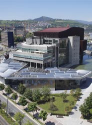 El Palacio Euskalduna de Bilbao.