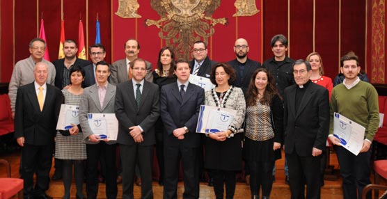 La entrega de los certificados SICTED a las 24 empresas de Toledo, entre ellas, el Palacio de Congresos 'El Greco'.