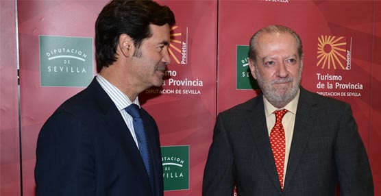 El presidente de la CES y el presidente de la Diputación de Sevilla.