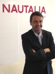 El director de Empresas y Eventos de Nautalia, Rafael García Garrido.