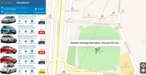 La agencia Logitravel impulsa el alquiler de veh&iacute;culos con la geolocalizaci&oacute;n, tanto en su &lsquo;web&rsquo; como en su aplicaci&oacute;n m&oacute;vil
