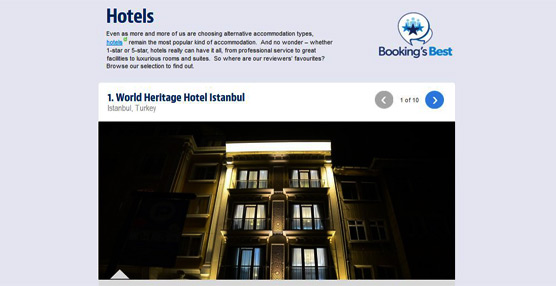 Booking.com revela las mejores propiedades del mundo bas&aacute;ndose en las rese&ntilde;as verificadas de clientes
