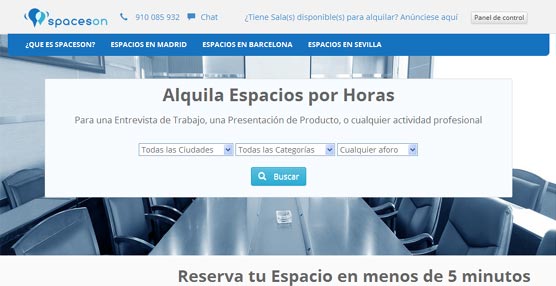 Nace una nueva plataforma &lsquo;online&rsquo; que permite la reserva de espacios por horas para reuniones, eventos o acciones formativas