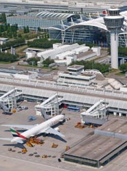 El aeropuerto de Múnich.
