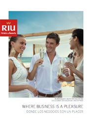 Riu Hotels &amp; Resorts selecciona en un nuevo cat&aacute;logo sus hoteles especializados en MICE en M&eacute;xico, Centroam&eacute;rica y Caribe