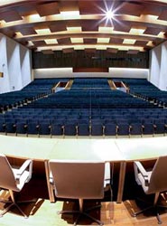 El auditorio del Palacio de Congresos de Galicia.