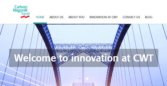 La nueva página en Internet de CWT dedicada a su cultura de innovación.