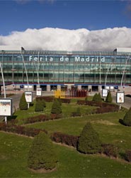 La entrada principal de Ifema.