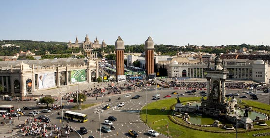 El recinto de Montjuïc de Fira de Barcelona.