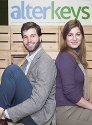 Chema y Patricia González.
