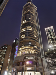 Meliá Doha, fachada.